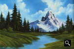 Painting of ‘Mountain Stream’